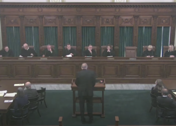 Opening arguments made in Stroble v. Oklahoma Tax Commission Case